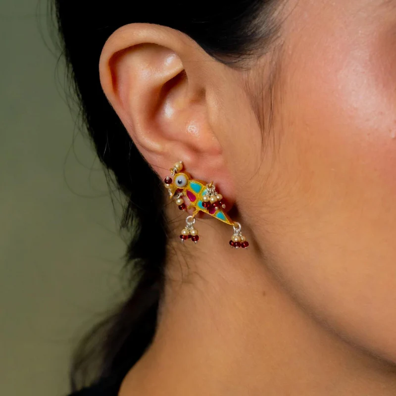 New Panchi 1 (blue and pink studs)