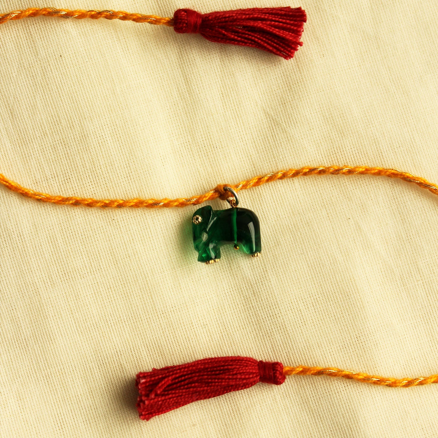 Ela Rakhi for kids - green