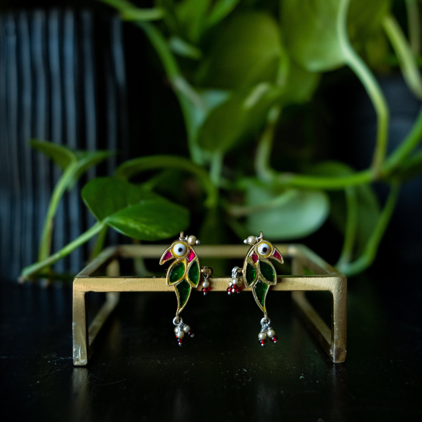 New Panchi (Green Studs)