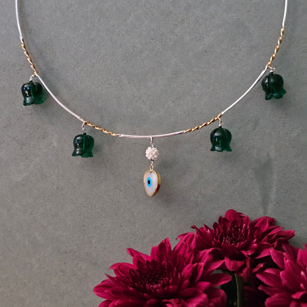 Tulips MOP Choker