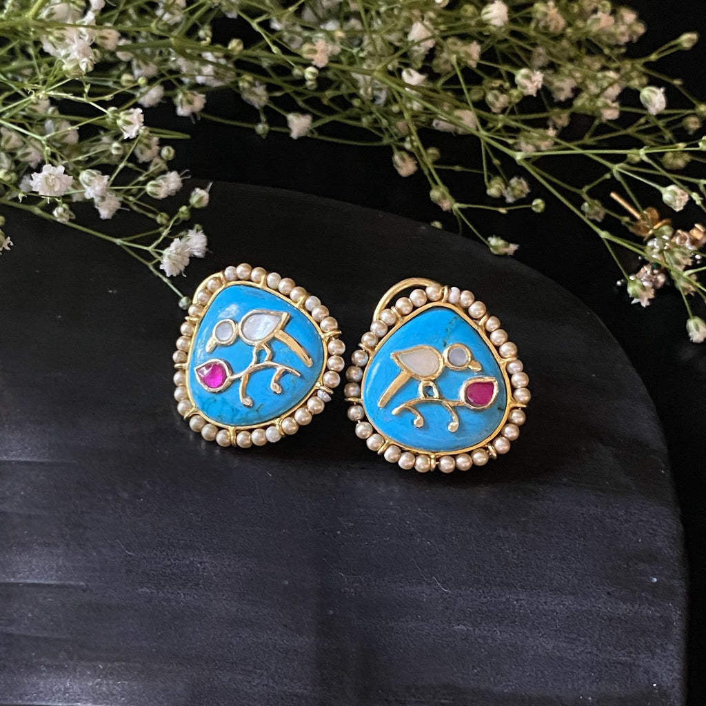 Nido Blue earrings