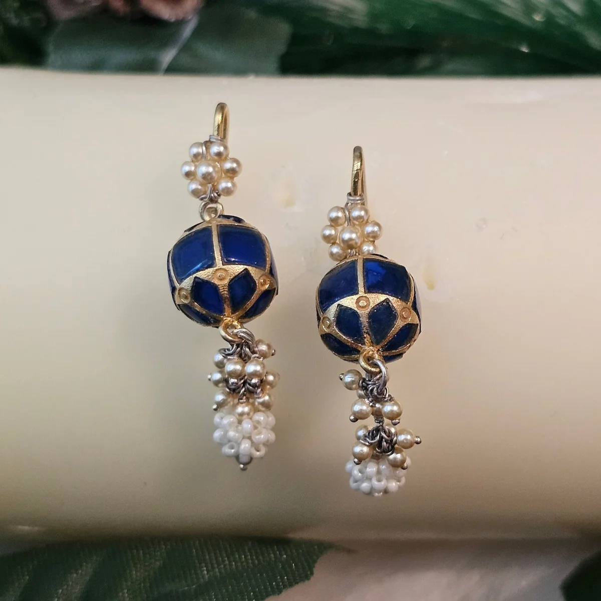 Lara Earrings Blue