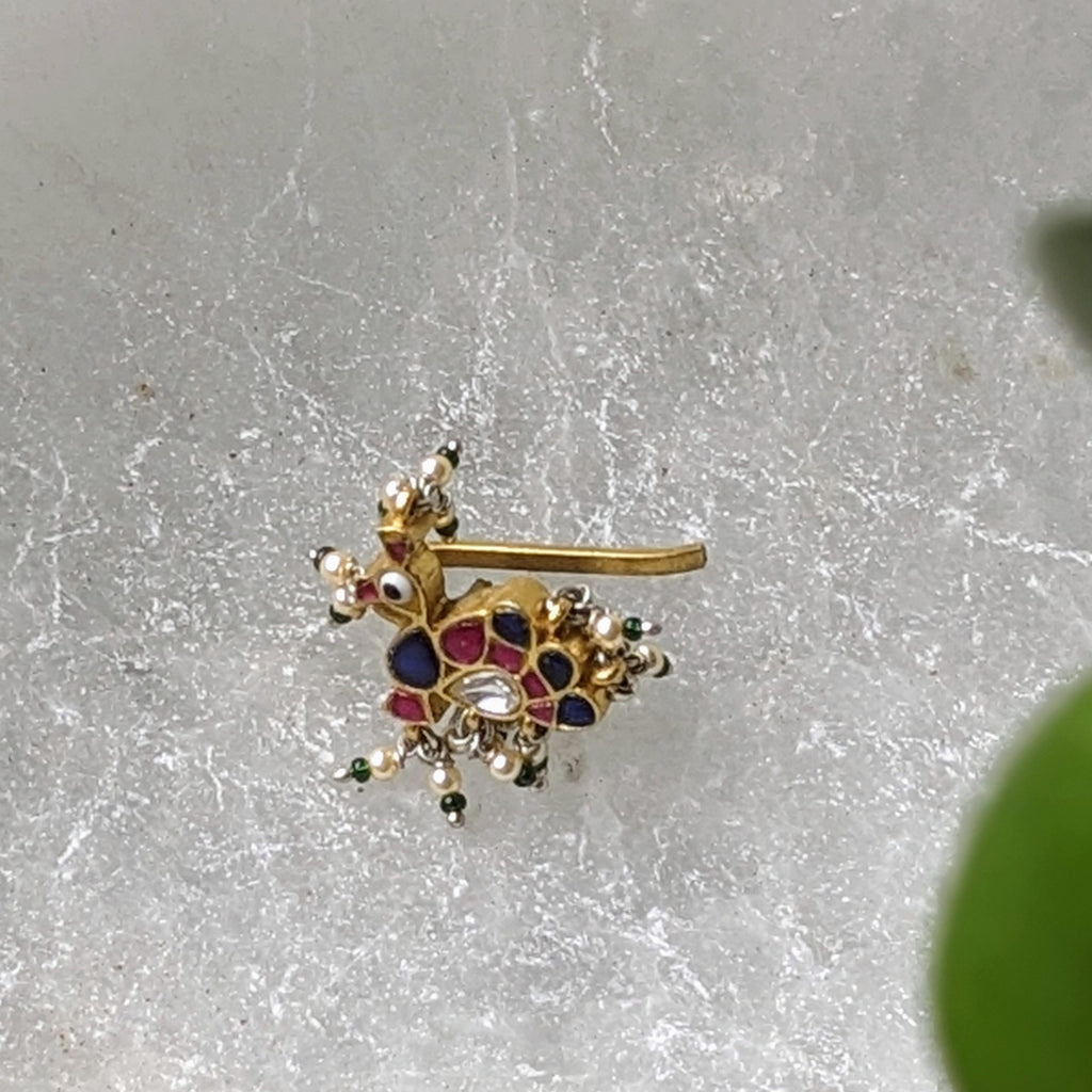 Peacock Ear cuff - Small {1pcs}