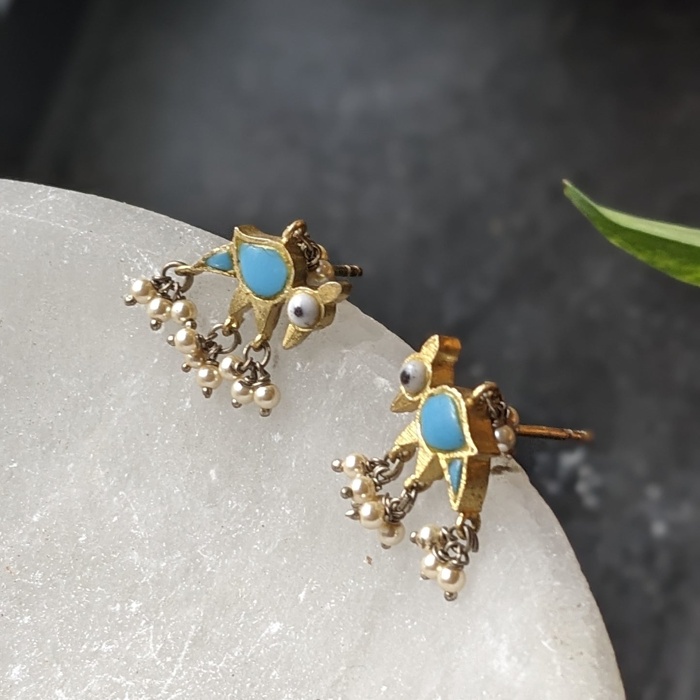 New Panchi (blue studs)