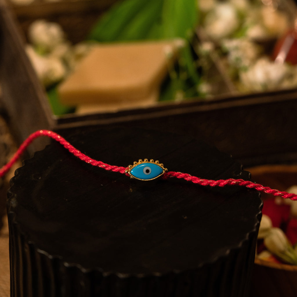 EVIL EYE TURQUISE RAKHI