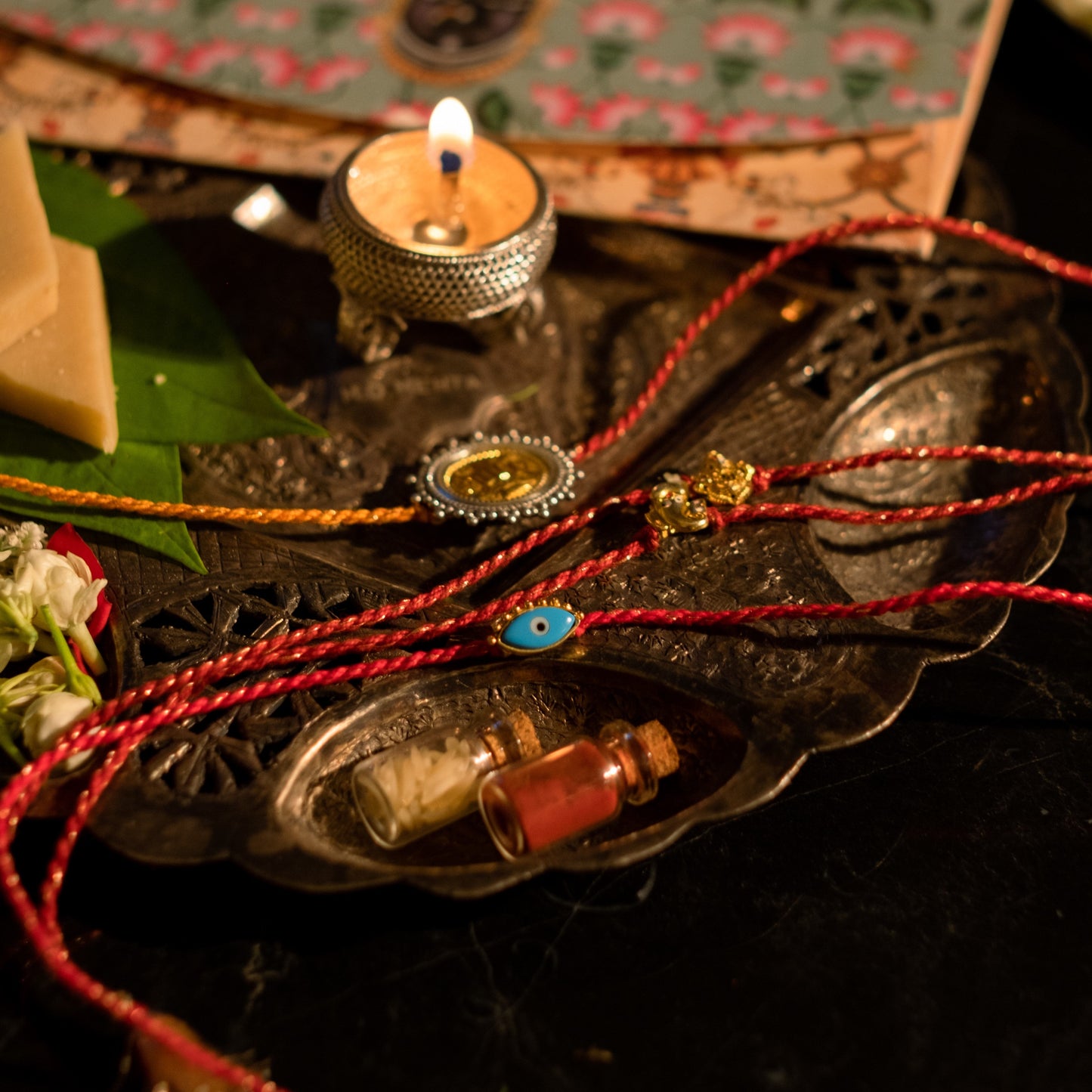 EVIL EYE TURQUISE RAKHI