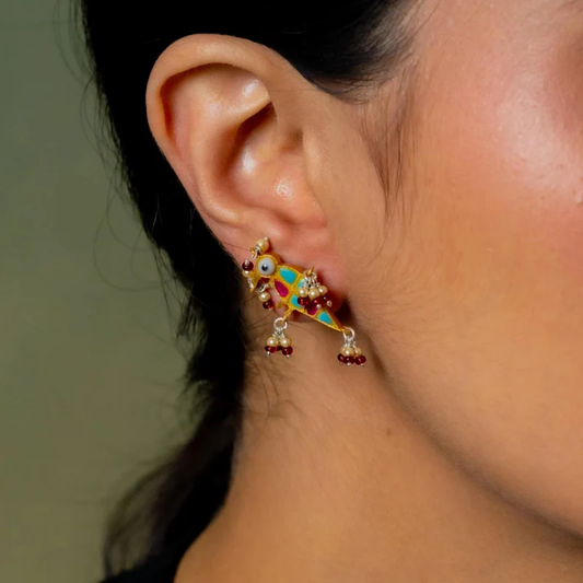 New Panchi 1 (blue and pink studs)