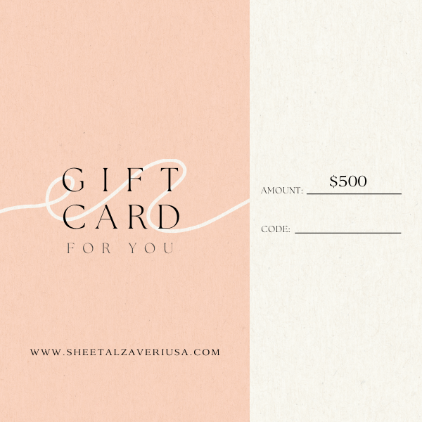 Sheetal Zaveri Gift cards