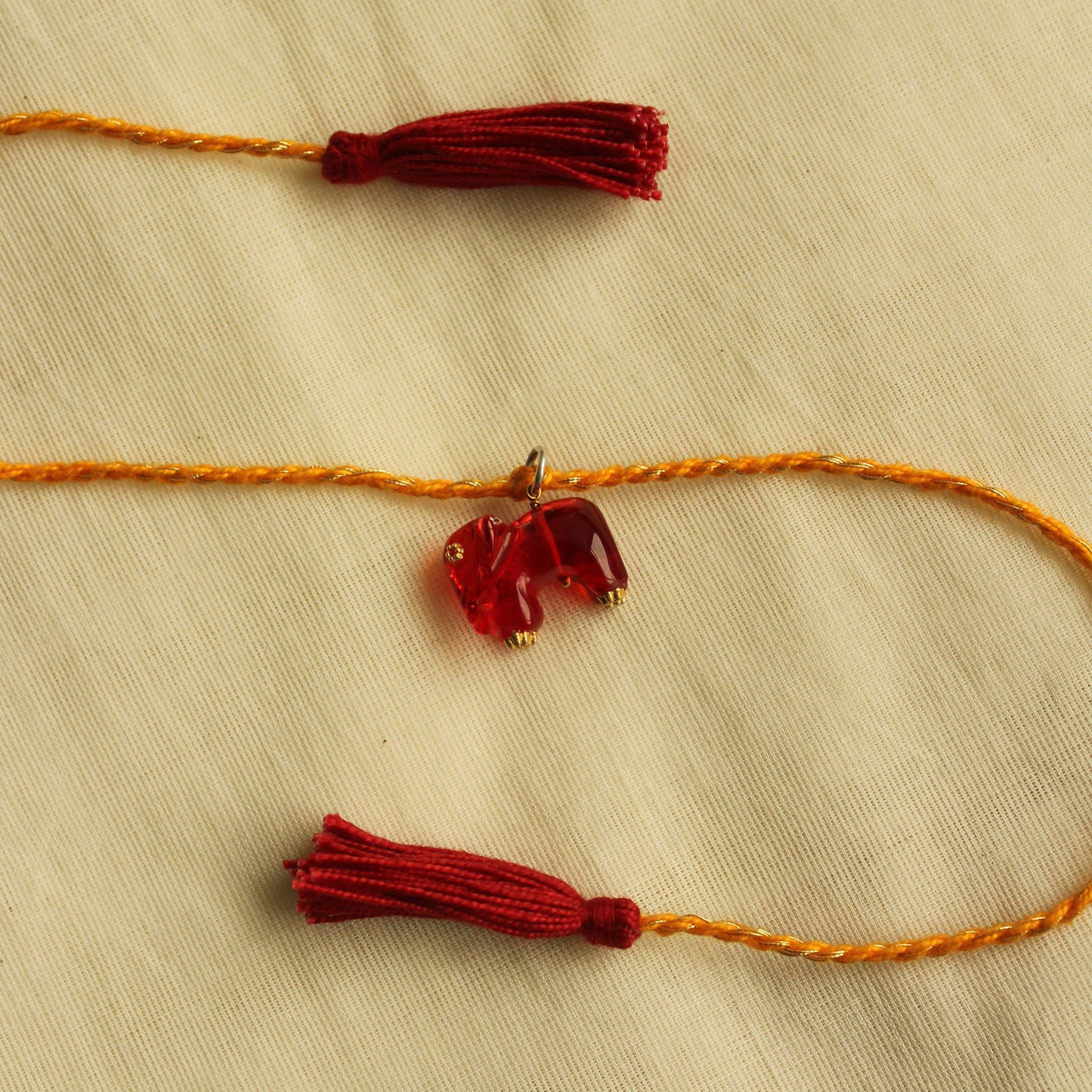 Ela Rakhi for kids - red